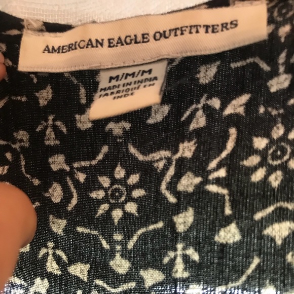 American Eagle A-line patterned dress - Picture 4 of 5